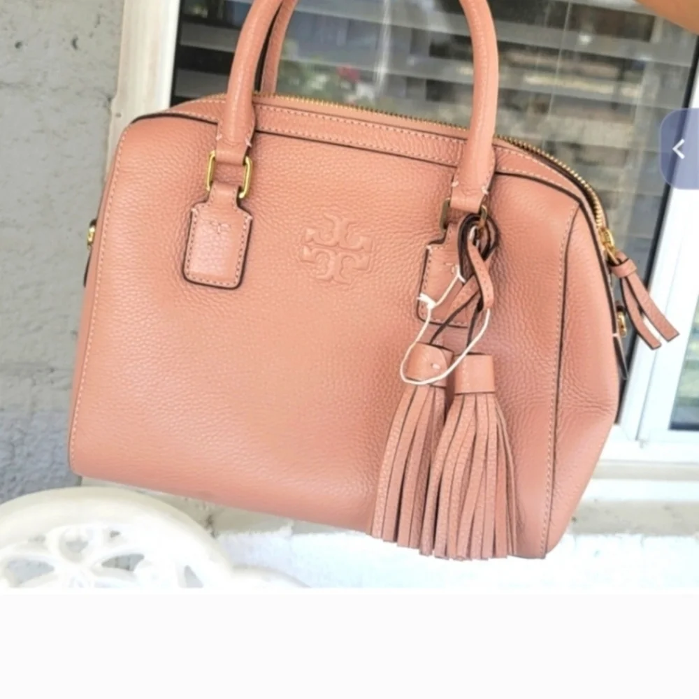 Tory Burch Pink Leather Handbag